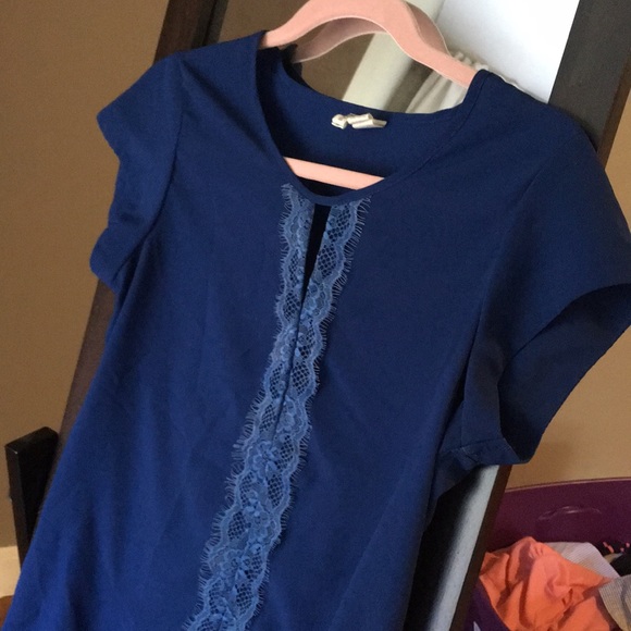 Japna small royal blue top - Picture 2 of 3